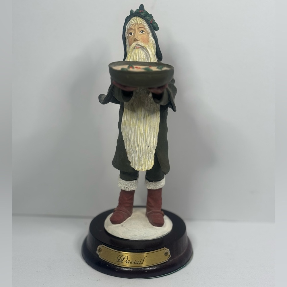 Vintage Duncan Royale Dassail 1983 History of Santa Clause Miniature Collection